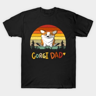 Corgi Dad  (47) T-Shirt